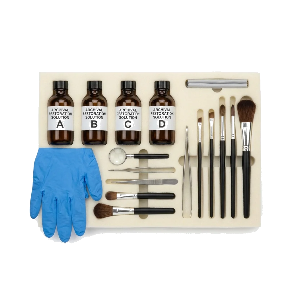 Professional Cleaning Brushes Set