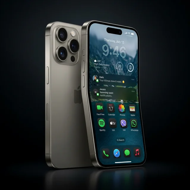 iPhone 15 Pro Max (High-Fidelity Clone)