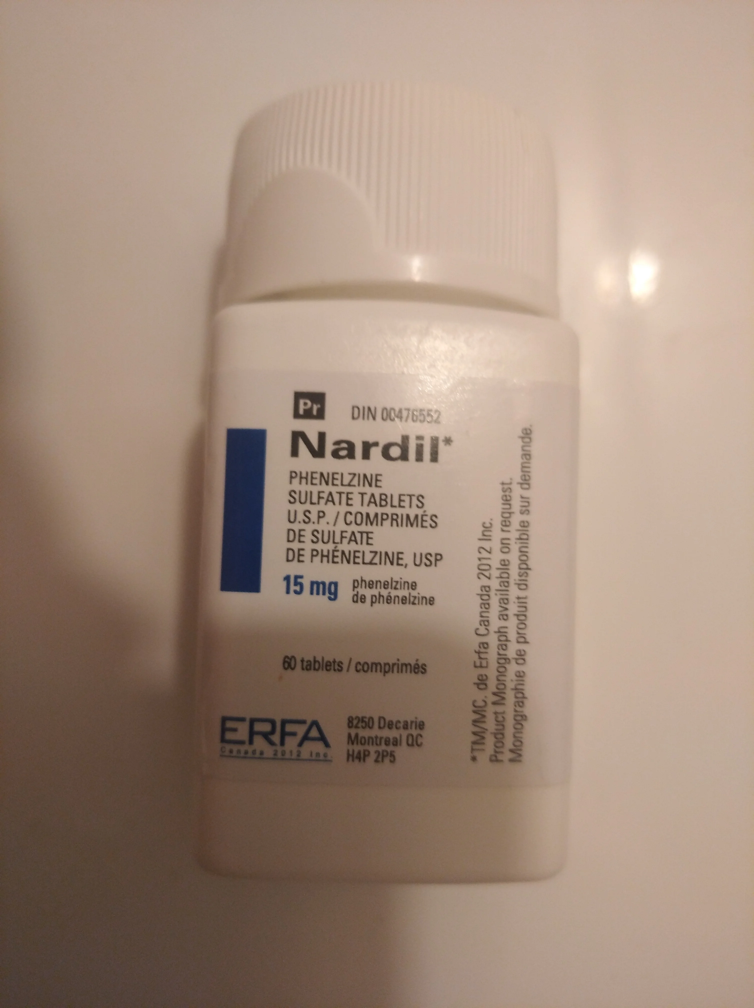 Phenelzine tablets