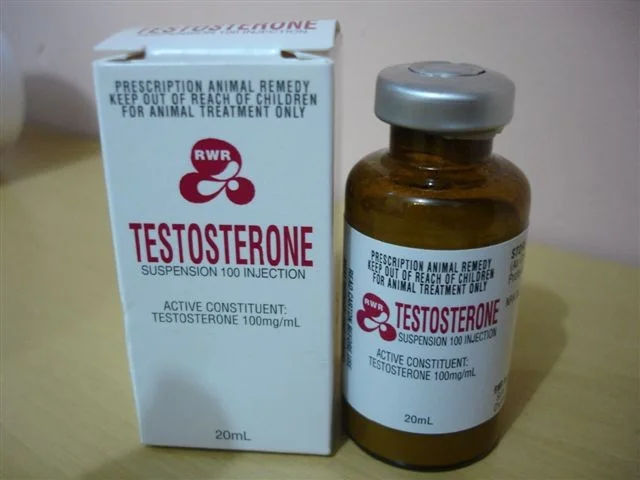 Testosterone suspension underground